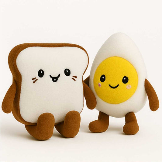 Sunny Breakfast Plushie Duo