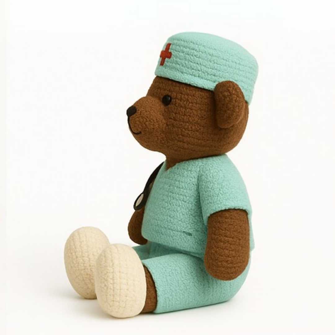Doctor Teddy Family - Set of 3